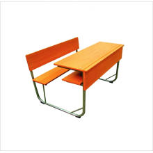 Double school bench table chair Angola Africa Paksitan hot sales model